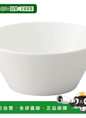 【日本直邮】则武 碗 12cm Conjunto 微波炉和洗碗机适用 1 件白