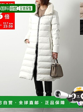 日本直邮HERNO 羽绒服 PI002071D 12414Z 女士仿毛皮立领