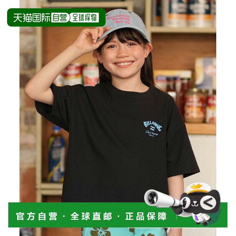 日本直邮BILLABONG 儿童短袖T恤 [BG015250]上衣图片