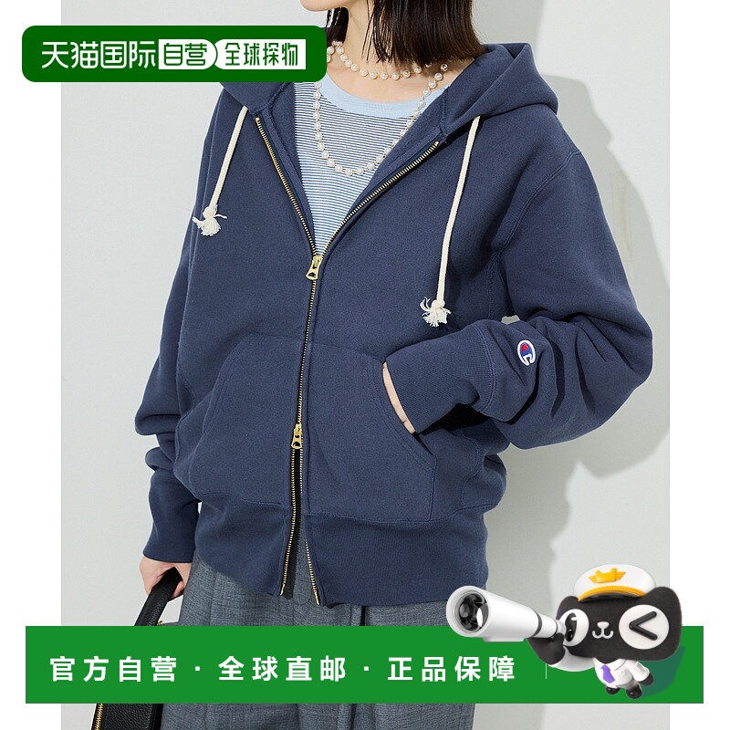 1h可退 日本直邮冠军 Champion 男装 SLOBE联名 双拉链连帽衫（可