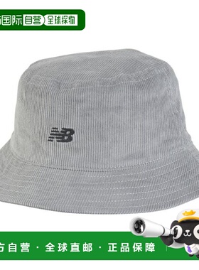 日本直邮New Balance 科德uro伊渔夫帽 LAH43006SLA 头围M-LL 灰