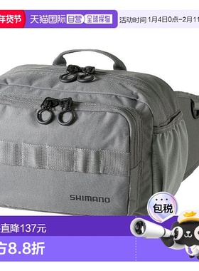 日本直邮Shimano 腰包 M 灰色 BW-021T