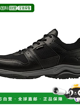 【日本直邮】Mizuno美津浓 步行鞋GTX防水宽轻 黑色22cm3E B1GA23