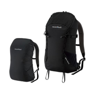 1h可退 日本直邮Montbell 户外25L双肩背包登山徒步轻量包1133127