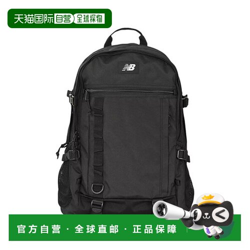 日本直邮（New Balance）男女通用大学风背包 黑色 28L AC7518OBK