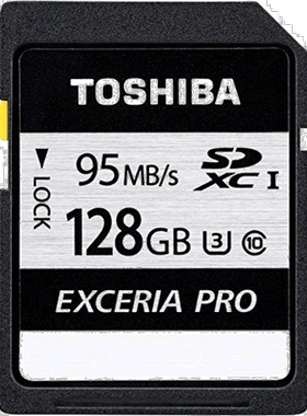 【日本直邮】东芝SDXC卡Class10级128GB UHS-I U3兼容SD-KU128G