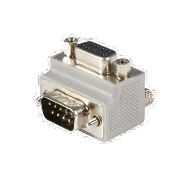 【日本直邮】Startech.com串行D-D-Sub9针L型转换适配器公头/母头