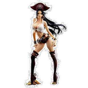 【日本直邮】BANDAI万代人偶海贼王旗帜钻石船蟒汉考克蟒蛇汉考克