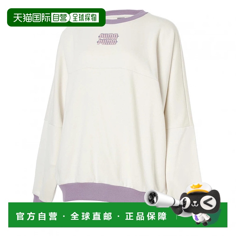 日本直邮PUMA-Puma女子运动衫运动衫YOS运动船员684882运动服Alpi