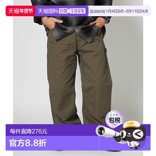 1h可退 日本直邮BEN DAVIS 男女同款 全棉宽松工装裤 双膝贴布设