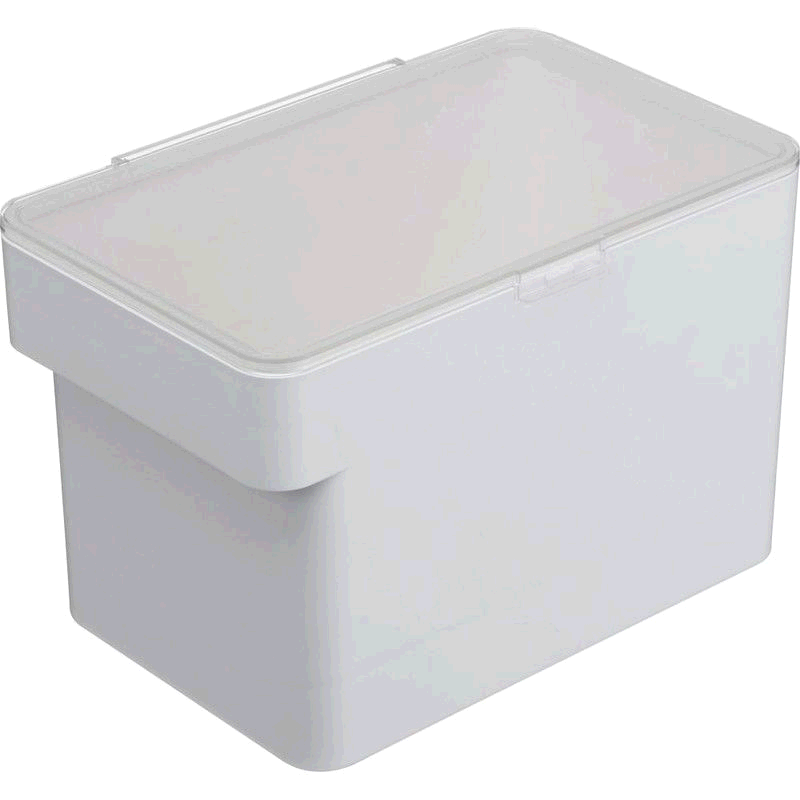 【日本直邮】Yamazaki山崎密封装米盒5kg带量杯 白W30XD19.7XH19.