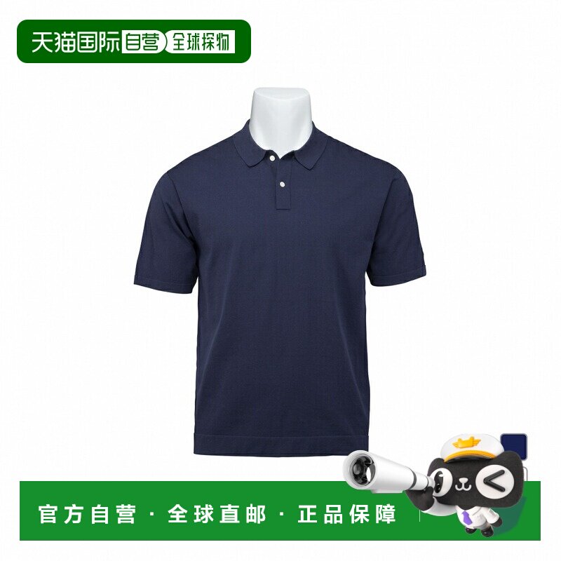 日本直邮Titleist 男士高尔夫短袖衬衫 春夏针织Polo衫 TMPMK133J图片