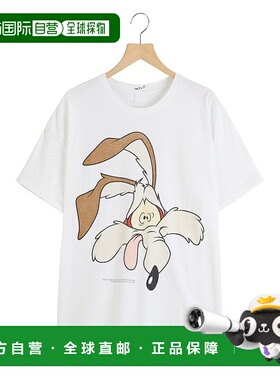 1h可退 日本直邮JACKSON MATISSE 男士 宽松短袖T恤 WILE E.COYOT