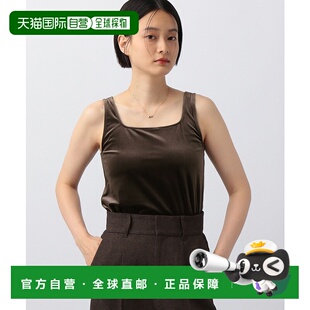 1h可退 日本直邮apart by lowrys 女士光泽感天鹅绒吊带背心 1389