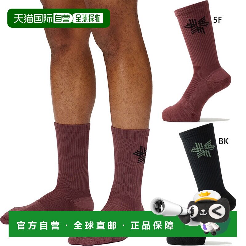 日本直邮C3FIT Goldwin 男女绒面中筒袜户外袜粉色GC25701