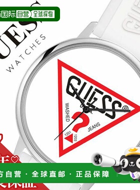 日本直邮GUESS 手表 Hollywood 中性款 男女 白色 V1003M2 [人气