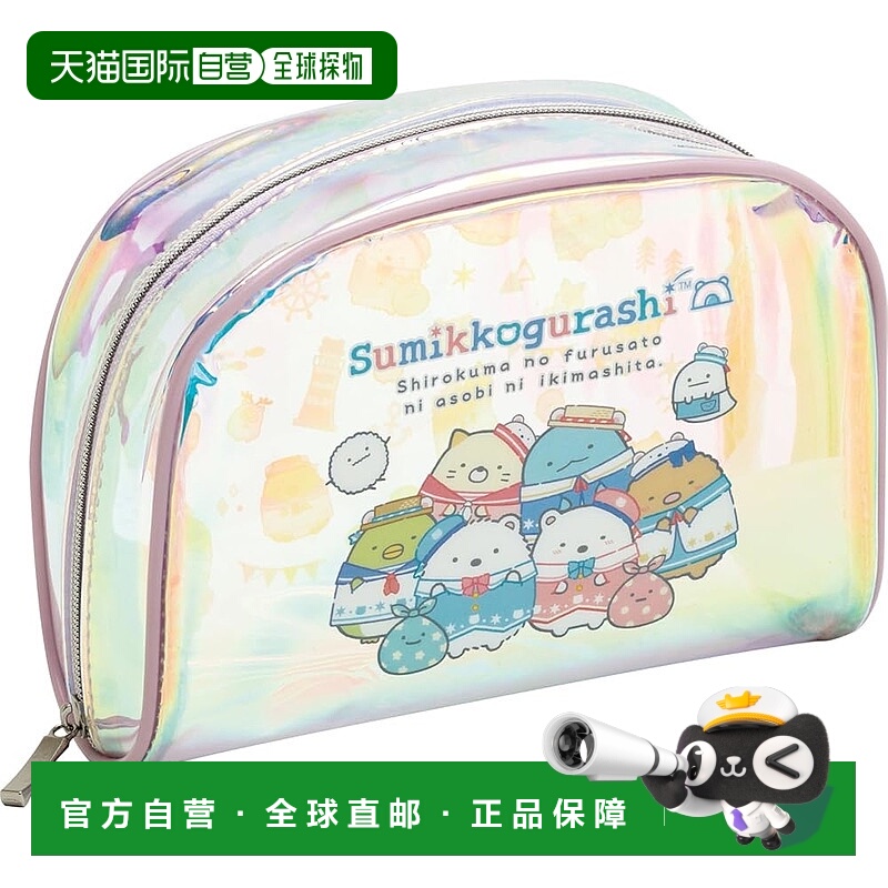 【日本直邮】San-X Sumikko Gurashi 手拿包 CA54601新款化妆包
