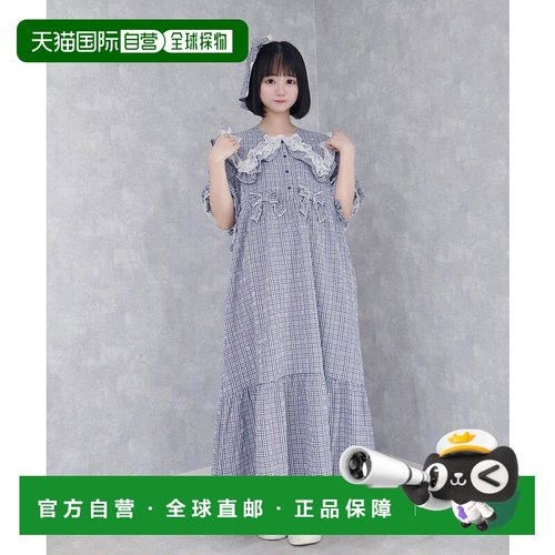1h可退 日本直邮Whinny 女士宽松腰饰大蝴蝶结连衣裙 WH25SM06L00