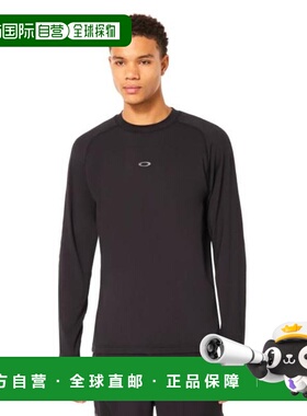 日本直邮OAKLEY 长袖 LATITUDE ARC RC T恤 [FOA40545802E] 黑色