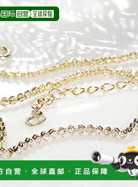 日本直邮（ben - ed - 00581）女士 0.5ct 及以上钻石网球手镯 K1