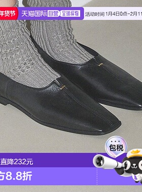 1h可退 日本直邮GRISE 女士羊革方头平底鞋 软面贴脚舒适设计 251