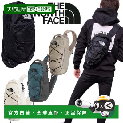 日本直邮The North Face Borealis 斜挎包/单肩包黑色NF0A52UP男