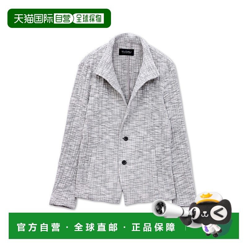 1h可退 日本直邮TORNADO MART 男士立领雷电纹理拉链夹克 2002014