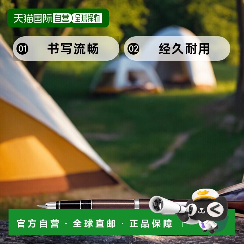 【日本直邮】Pilot百乐万年笔ELABO  棕 极细字软(SEF) FE-25SR-B
