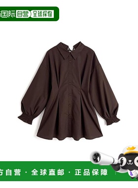 日本直邮日潮 GRL后背系带褶皱迷你连衣裙al305