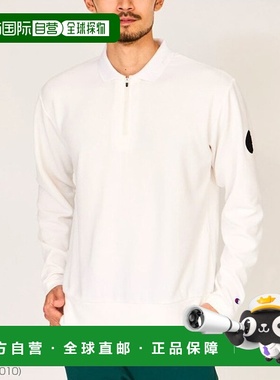 日本直邮冠军 Champion 高尔夫服饰 男士 长袖 POLO 衫「C3AG403