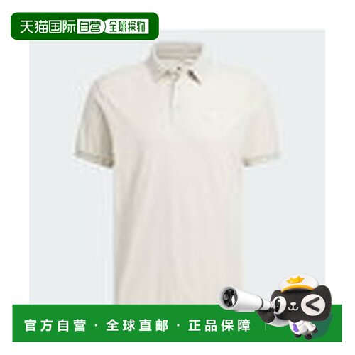 日本直邮Adidas/阿迪达斯休闲舒适套头短袖纯色Polo衫男款 KB4823