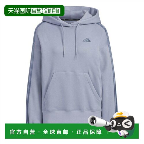 日本直邮阿迪达斯（adidas）女士WESS+ 3S运动连帽卫衣帽衫运动服