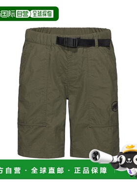 日本直邮MAMMUT 女士徒步工装短裤亚洲版型1023-00910-40284欧码