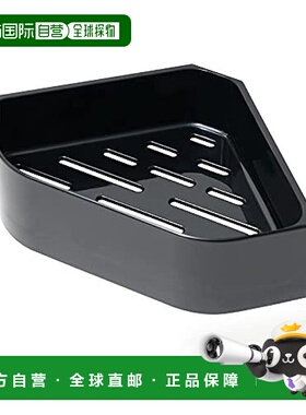 【日本直邮】Pearl Metal珍珠金属 角落收纳架4连钩 磁铁 黑色AZ-