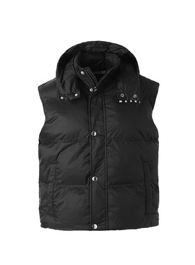 日本直邮MARNI KIDS 男女童款加厚背心黑色女士m01539 m00ly 0m90