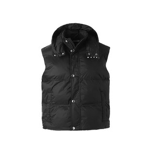 m00ly 日本直邮MARNI 加厚背心黑色女士m01539 男女童款 0m90 KIDS