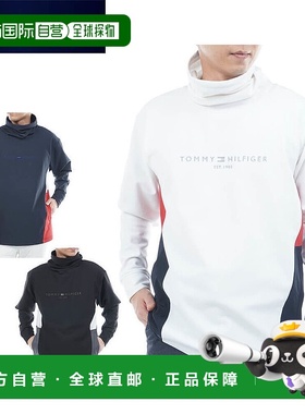 日本直邮Tommy Hilfiger 高尔夫男士长袖卫衣带围脖（THMA583）[2