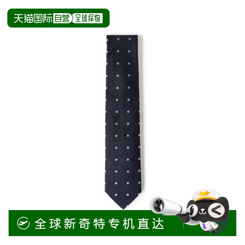 1h可退 日本直邮JOHN COMFORT 男士丝绸圆点图案领带 21552995107