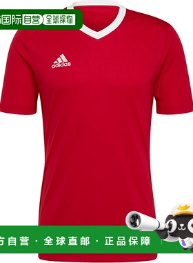 日本直邮 adidas ENTRADA22 半袖足球运动衫 [ZG486]男款