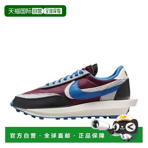日本直邮Sacai × Nike LDWaffle night maroon and team royal