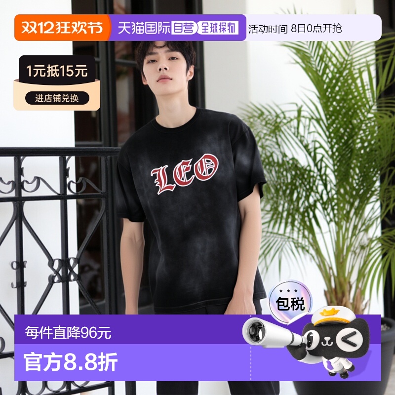 1h可退 日本直邮BEAMS 男士复古风格大学T恤  11081081146