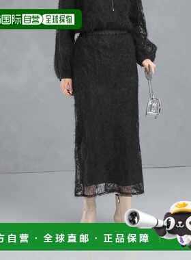 1h可退 日本直邮URBAN RESEARCH ROSSO 女士 花卉图案网纱中长裙