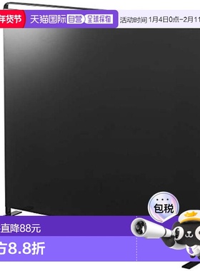 【日本直邮】Yamazaki山崎  厨房用纵型收纳钢板黑色W56XD14XH51.