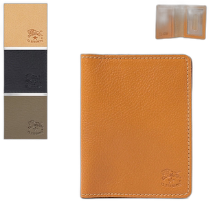 日本直邮IL BISONTE 卡包通行证可折叠男女款 SCC003 PV0005