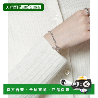 1h可退 日本直邮PHILIPPE AUDIBERT 女士真鍮 Garnet双圈手链 671