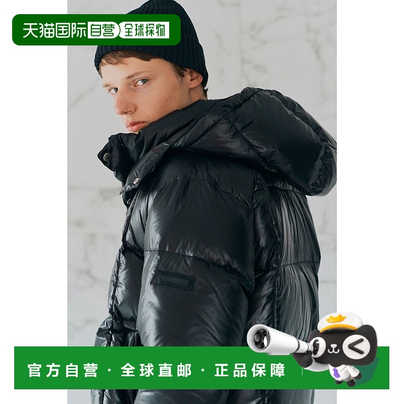 1h可退 日本直邮BEAMS HEART 男装 光泽感防风羽绒外套 变形绗缝