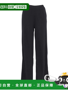 日本直邮ROXY 女士长裤 RPT246905BLK 黑色休闲裤阔腿裤