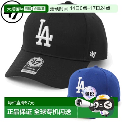 日本直邮47 MLB 帽子洛杉矶道奇队47MVP LOS ANGELES DODGERS RAI