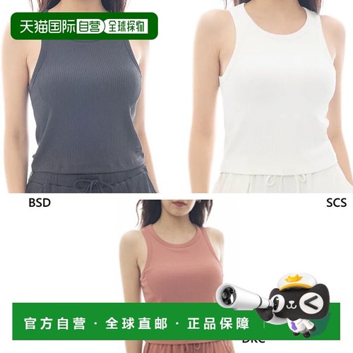 日本直邮Billabong 女士多功能胸罩杯罗纹背心休闲上衣 BILLABONG