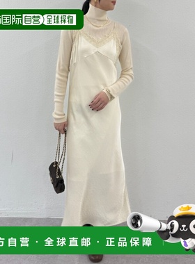 日本直邮Loungedress 女装 镂空蕾丝吊带连衣裙 I型显瘦长款 LDZ1